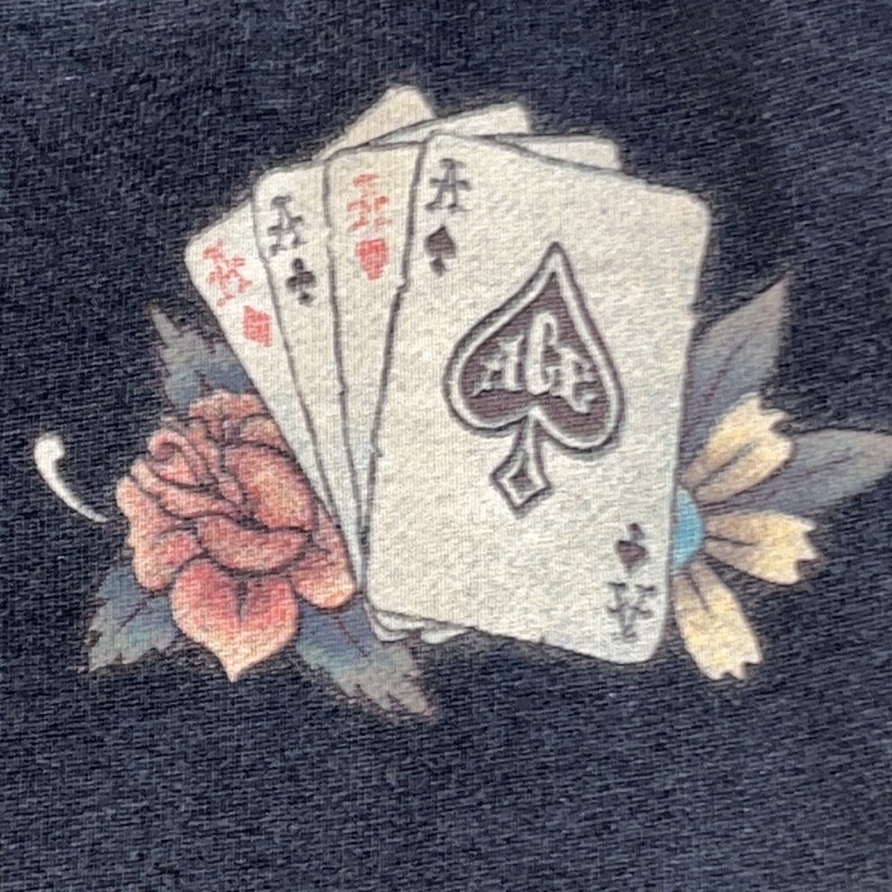♠️Lucky🍀Brand♠️🎱🎲Vintage Aces Wild Tattoo Sweatpants ♠️♥️ - Picture 7 of 16